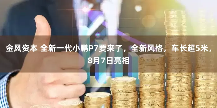 金风资本 全新一代小鹏P7要来了，全新风格，车长超5米，8月7日亮相