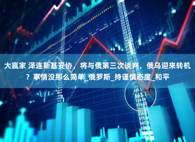 大赢家 泽连斯基妥协，将与俄第三次谈判，俄乌迎来转机？事情没那么简单_俄罗斯_持谨慎态度_和平